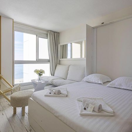 Superbe Studio Face A La Mer Acces Direct Plage Biarritz Buitenkant foto